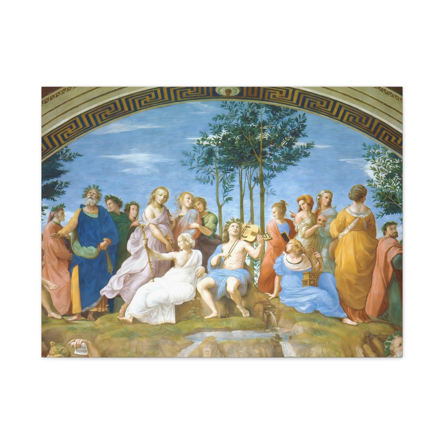 The Parnassus By Raphael