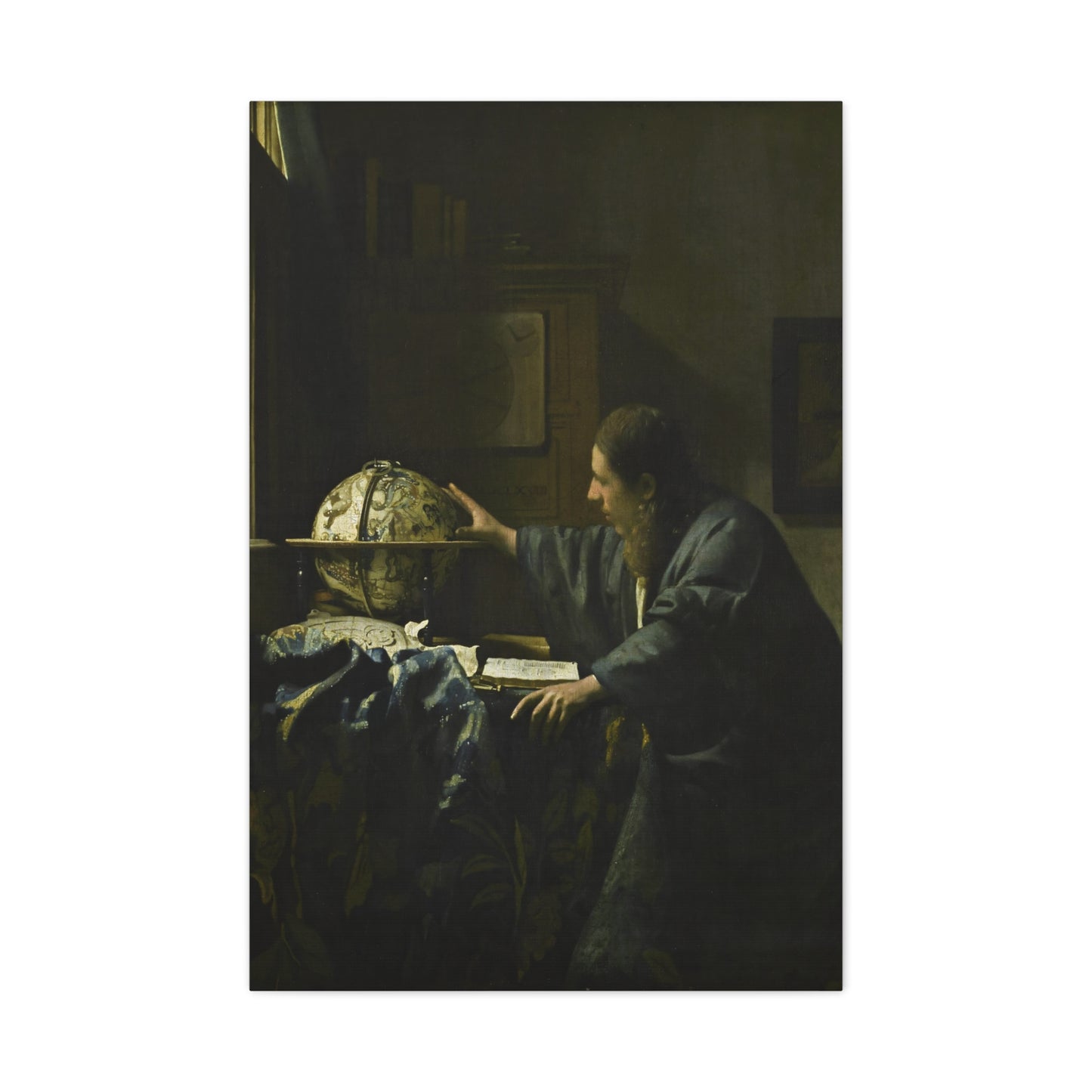 The Astronomer By Johannes Vermeer