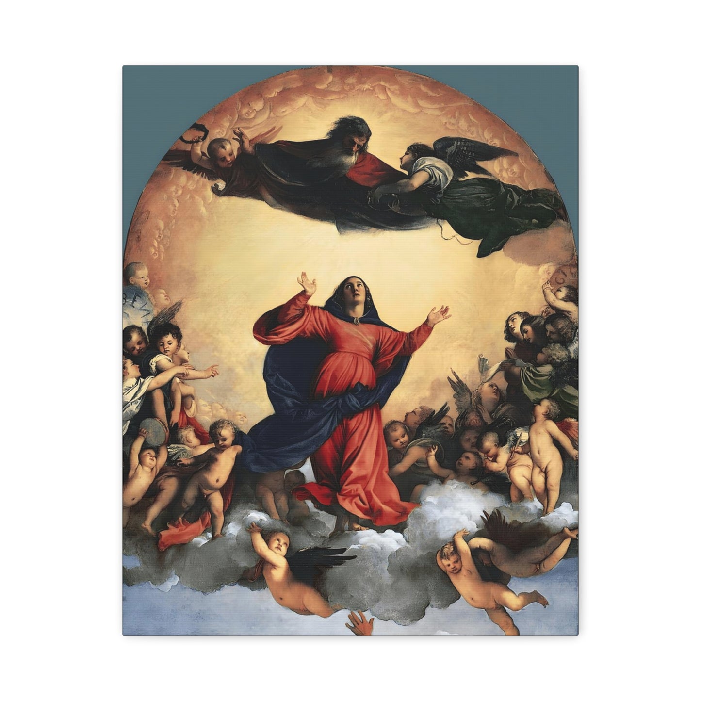 Assumption of the Virgin By Caravaggio