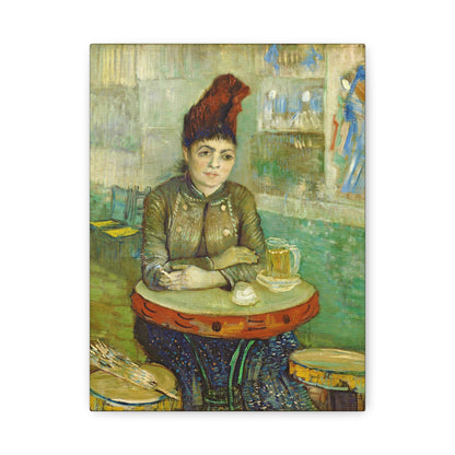 Segatori Sitting in the Café du Tambourin By Vincent van Gogh