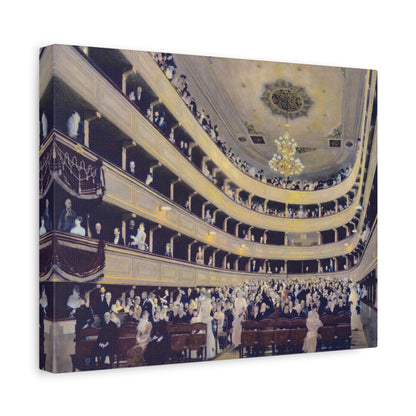 The Old Burgtheater By Gustav Klimt