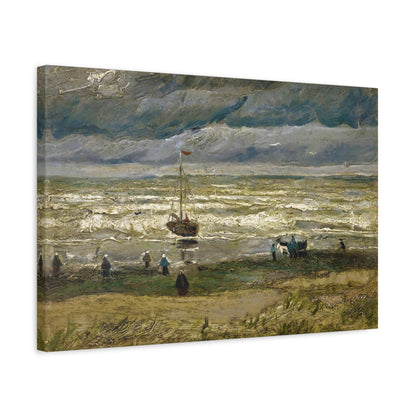 Beach at Scheveningen in Stormy Weather By Vincent van Gogh