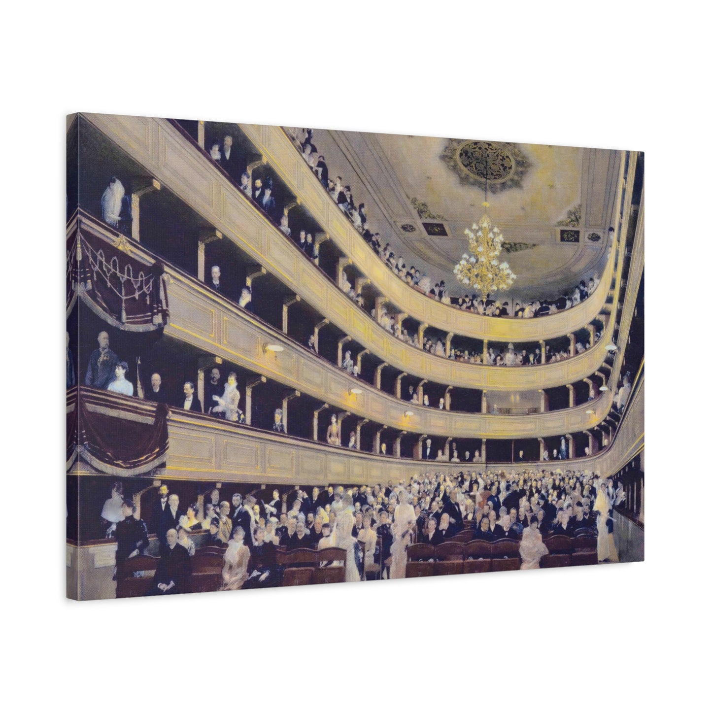 The Old Burgtheater By Gustav Klimt