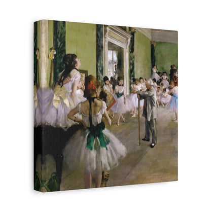 The Ballet Class By Edgar Degas