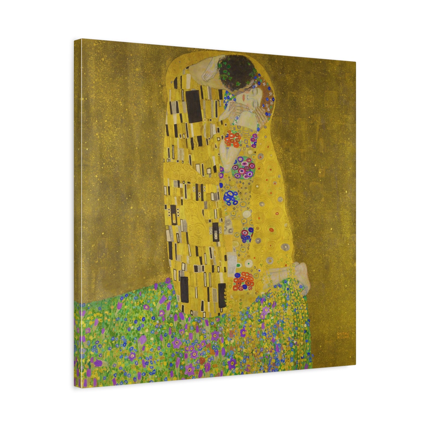 The Kiss By Gustav Klimt