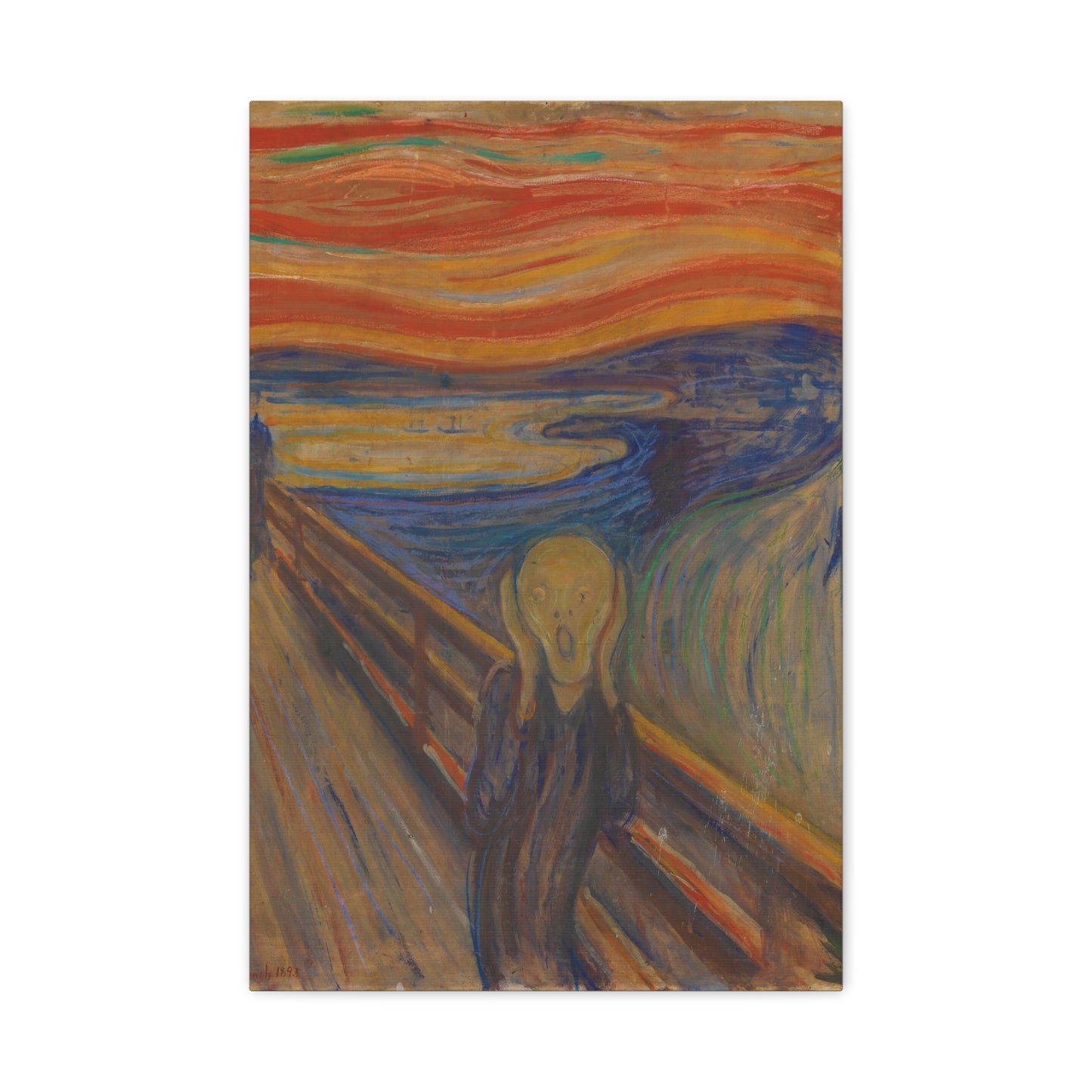 The Scream By Edvard Munch