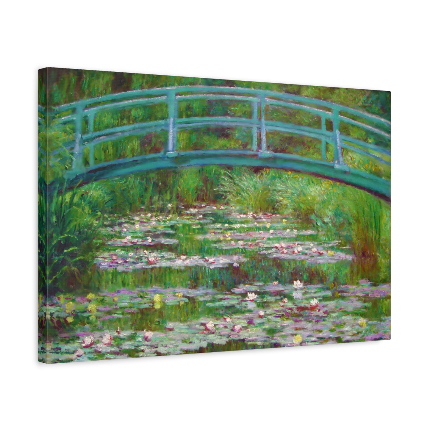 The Japanese Footbridge By Claude Monet