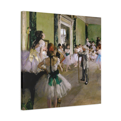 The Dancing Class By Edgar Degas