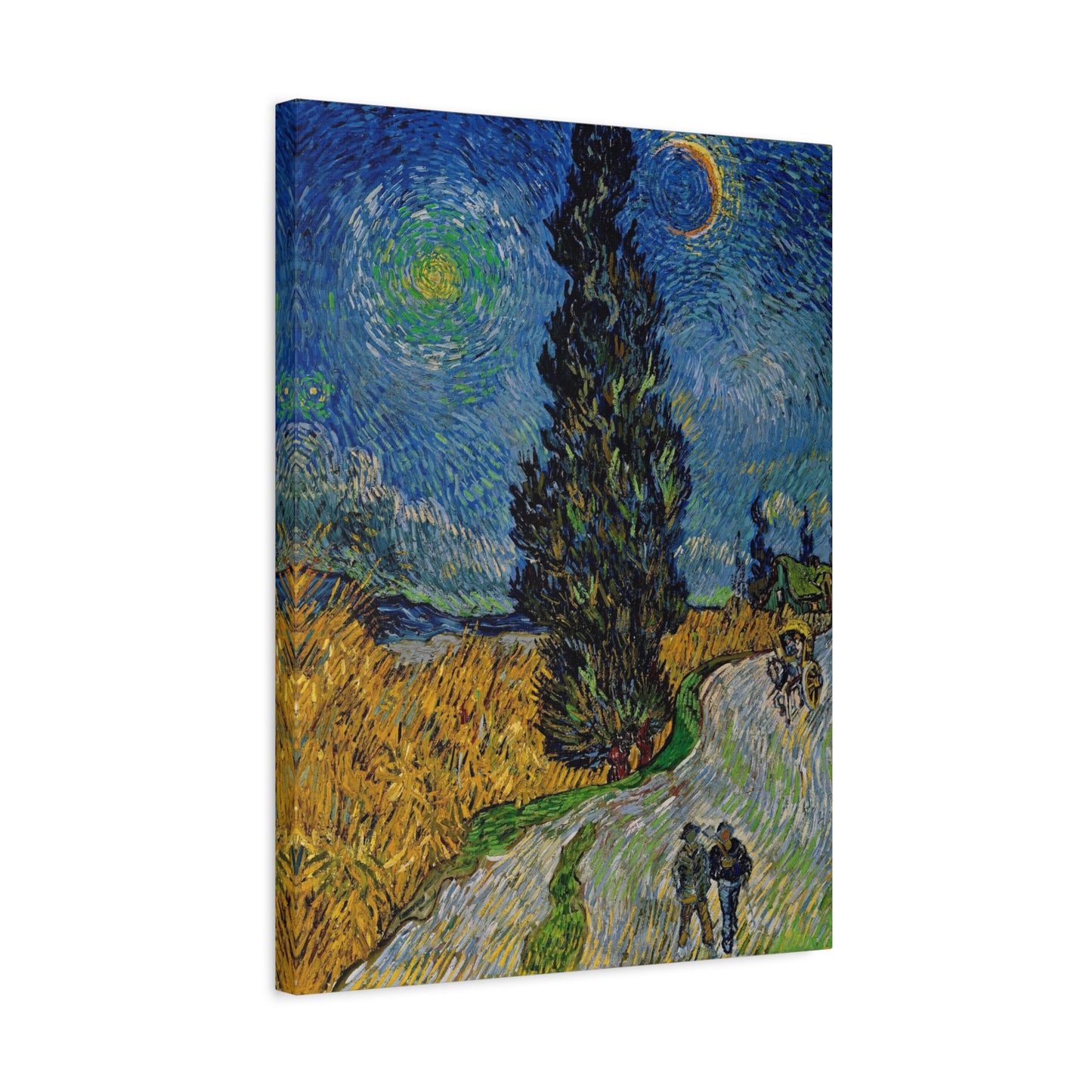 Road with Cypress and Star By Vincent van Gogh