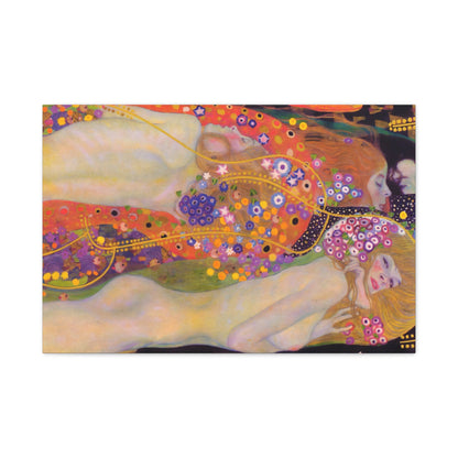 Water Serpents II By Gustav Klimt