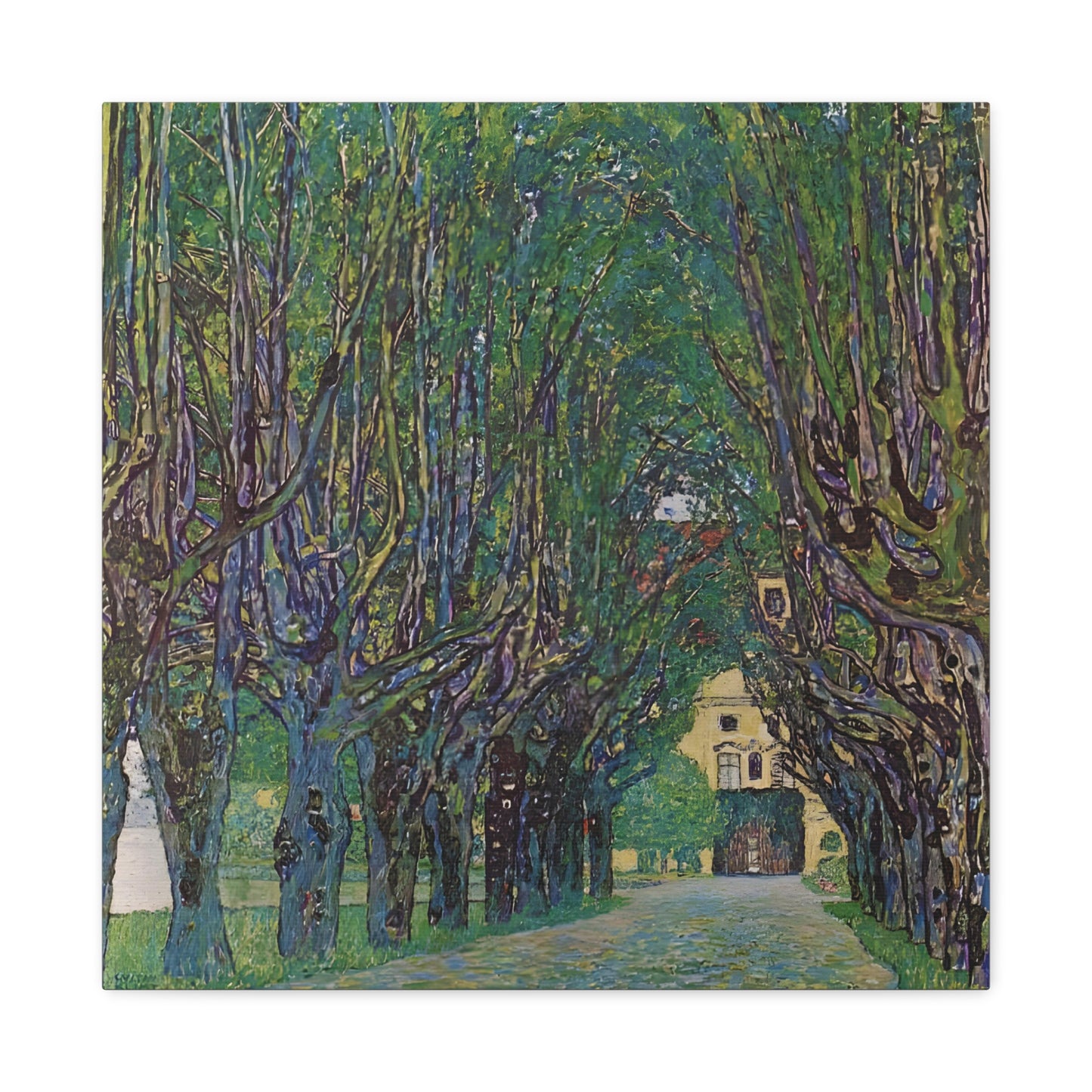 Avenue of Schloss Kammer Park By Gustav Klimt