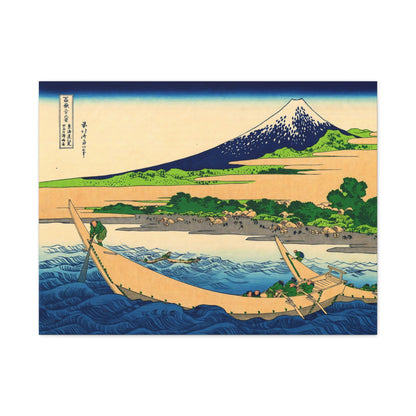 Shore of Tago Bay, Ejiri at Tokaido By Katsushika Hokusai