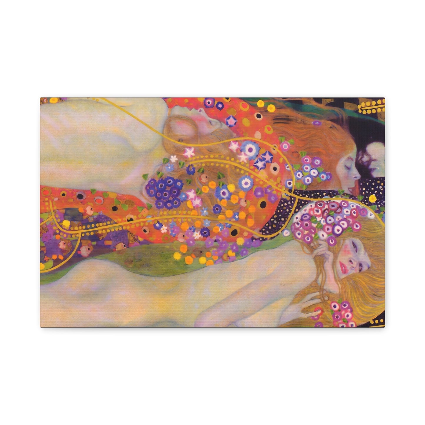 Water Serpents II By Gustav Klimt