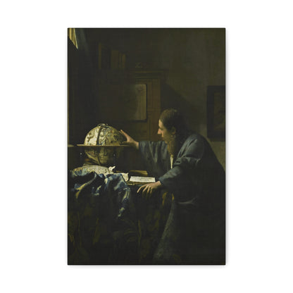 The Astronomer By Johannes Vermeer