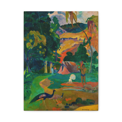 Landscape with Peacocks By Eugène Henri Paul Gauguin