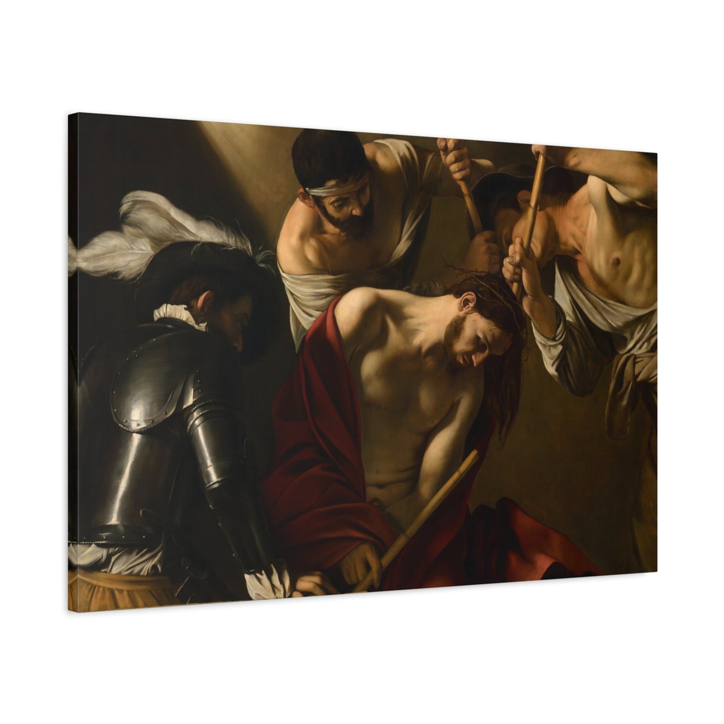 The Crowning with Thorns By Caravaggio