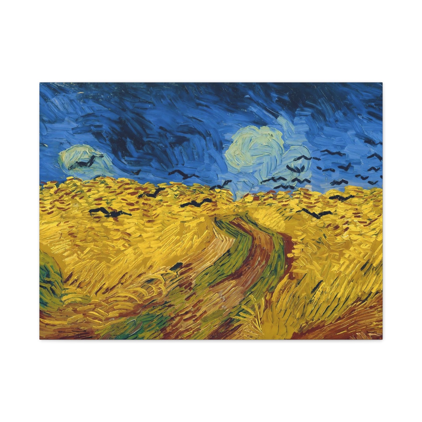 Wheatfield with Crows By Vincent van Gogh