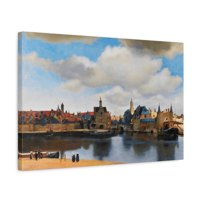 View of Delft By Johannes Vermeer