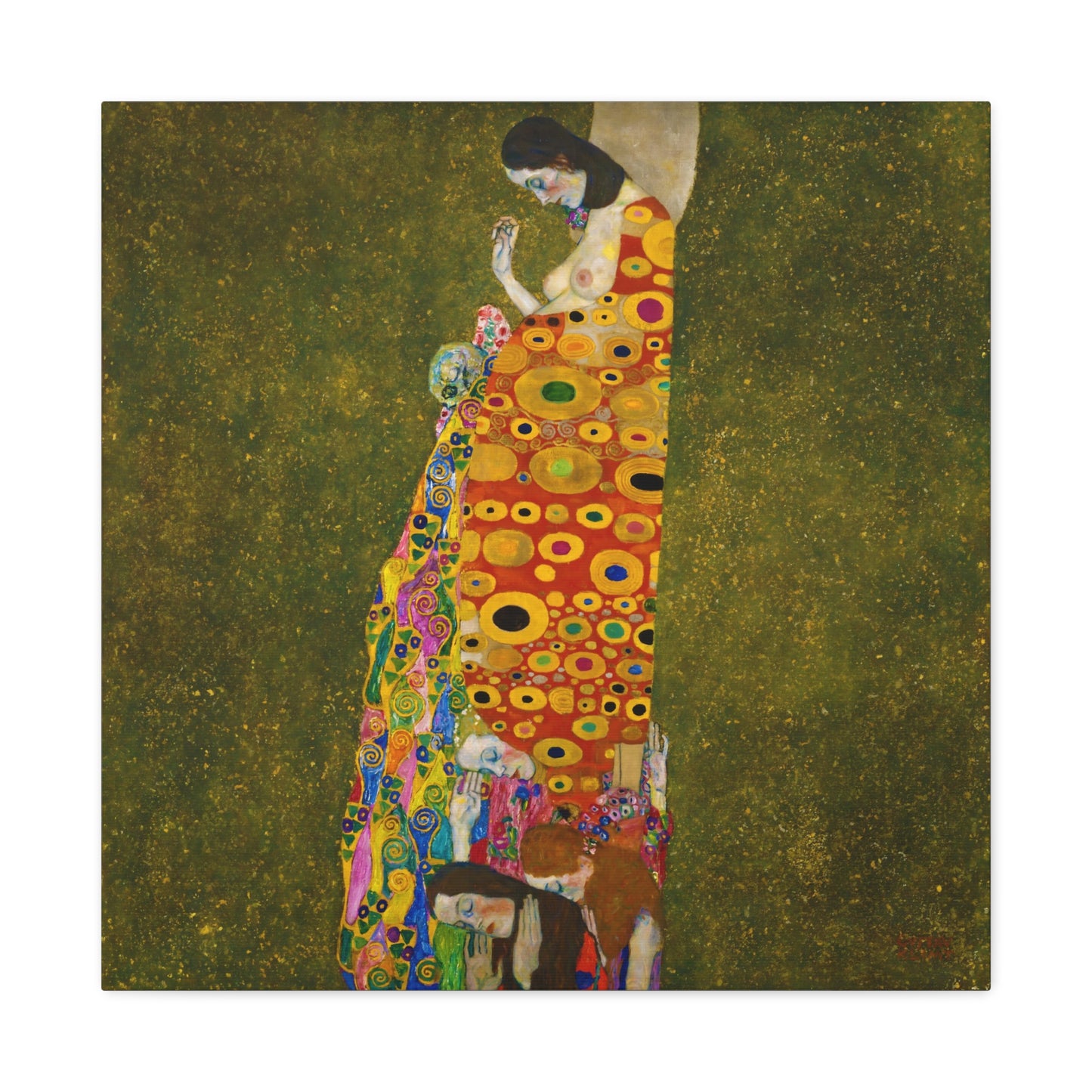 Hope II By Gustav Klimt