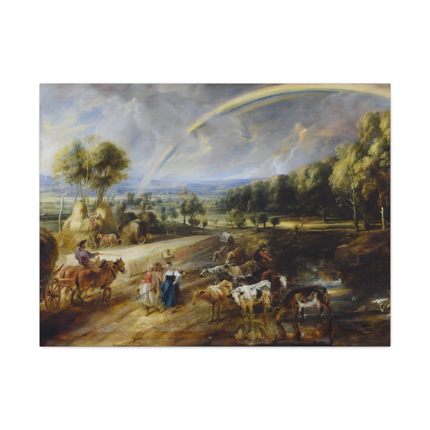 The Rainbow Landscape By Peter Paul Rubens