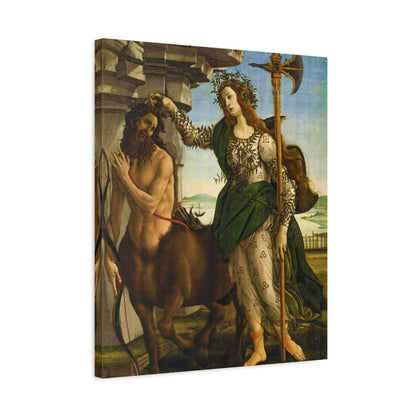 Pallas and the Centaur By Sandro Botticelli