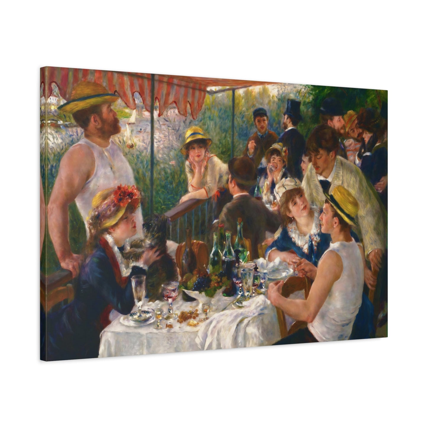 Luncheon of the Boating Party By Pierre-Auguste Renoir