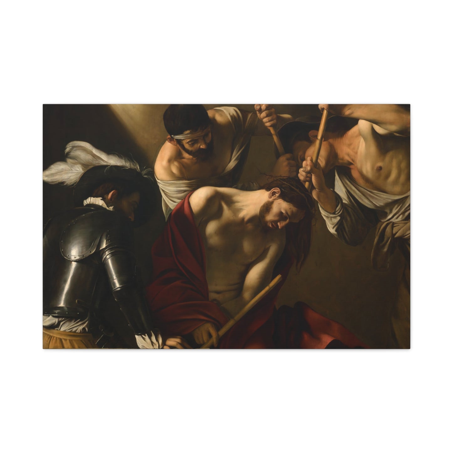 The Crowning with Thorns By Caravaggio