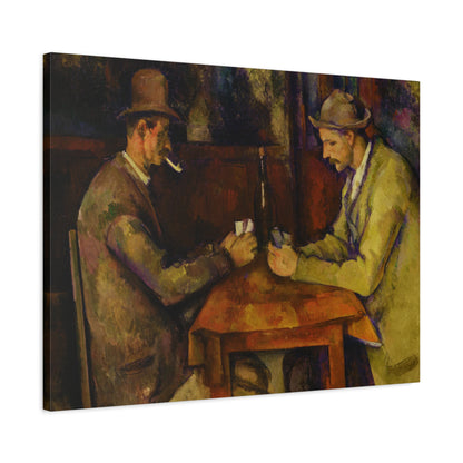 The Card Players By Paul Cézanne