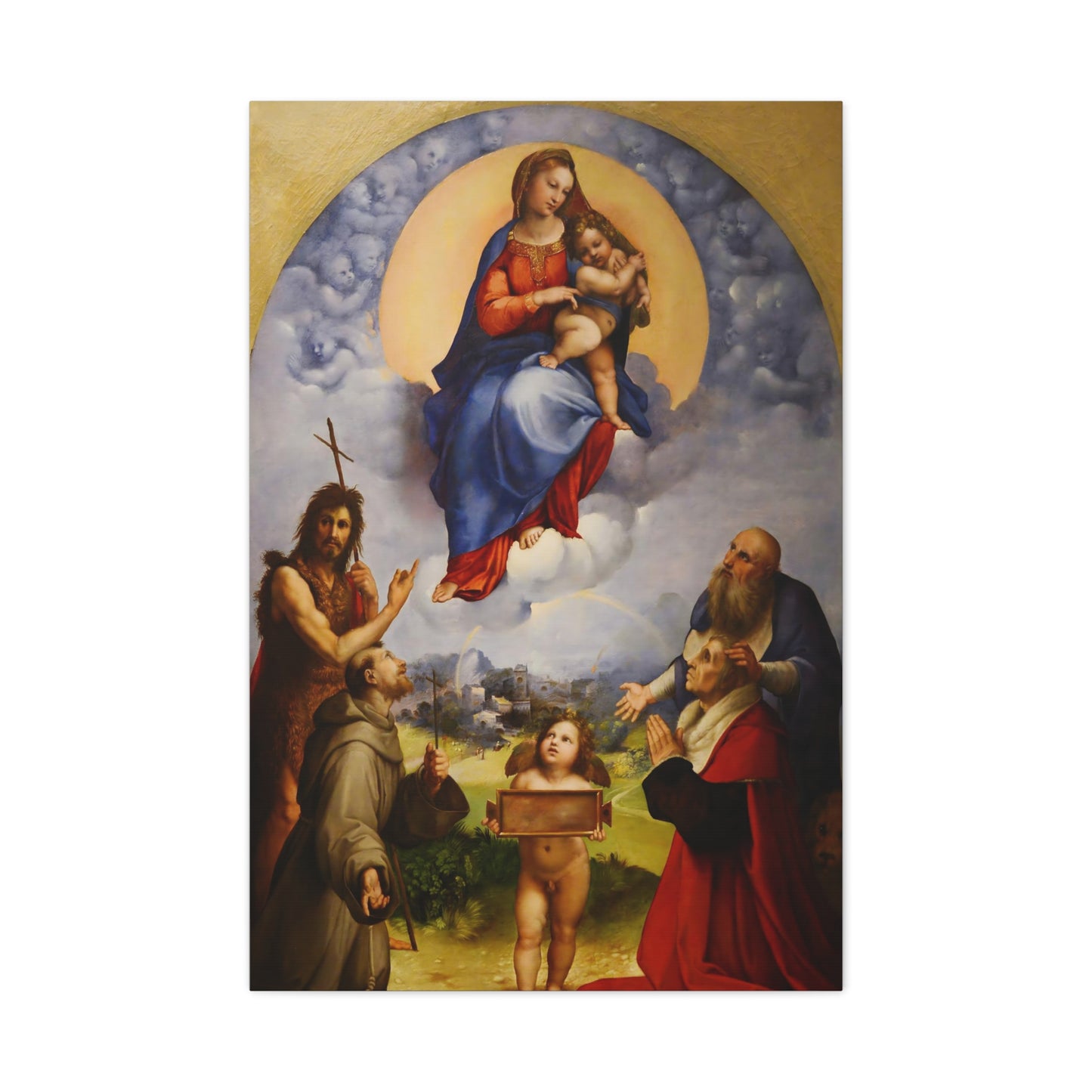 Madonna of Foligno By Raphael