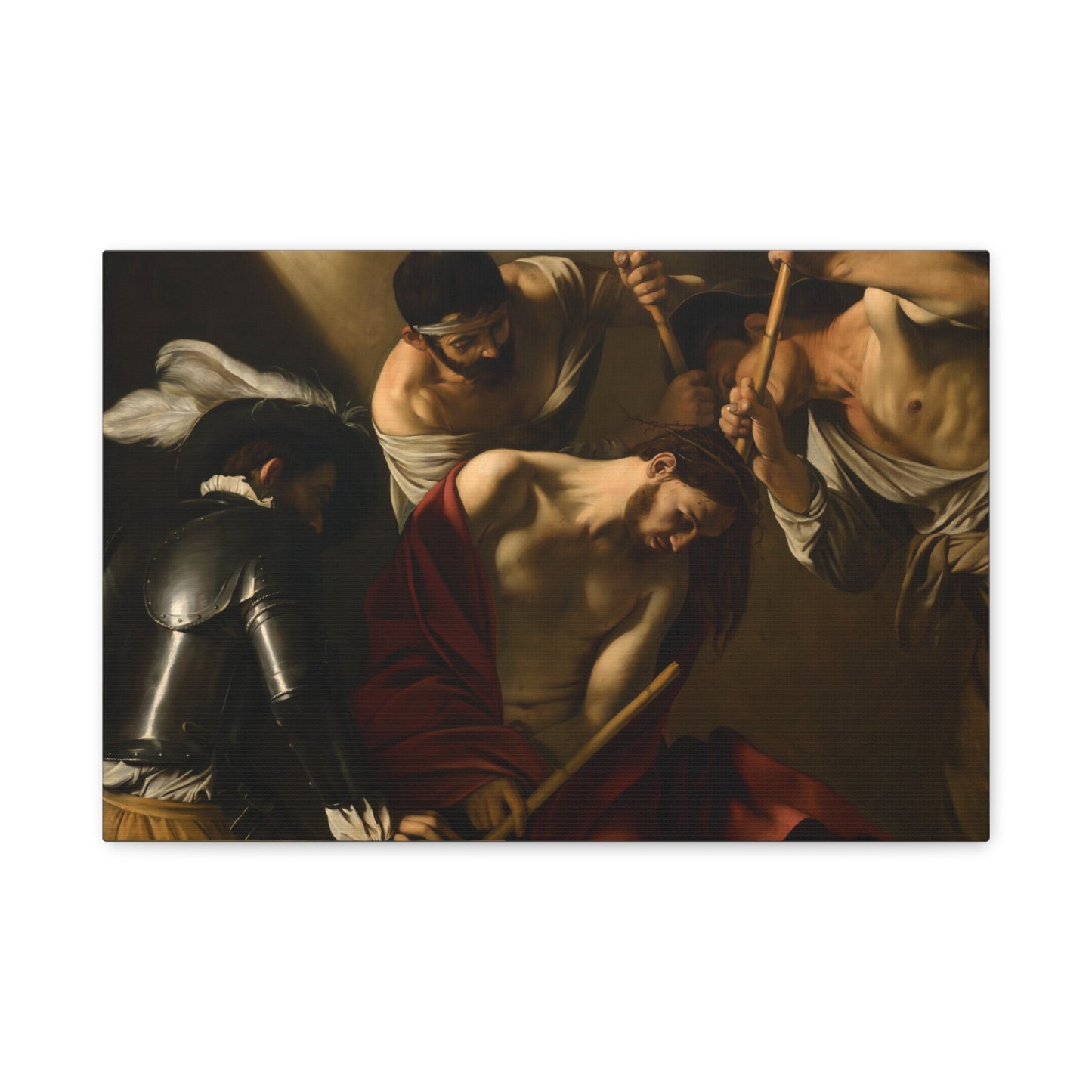 The Crowning with Thorns By Caravaggio