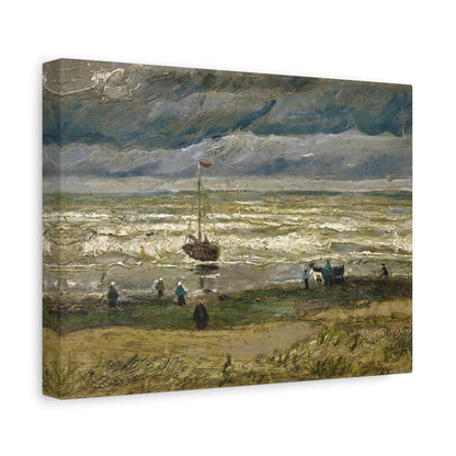 Beach at Scheveningen in Stormy Weather By Vincent van Gogh