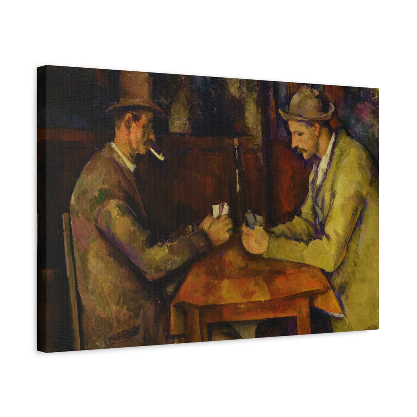 The Card Players By Paul Cézanne