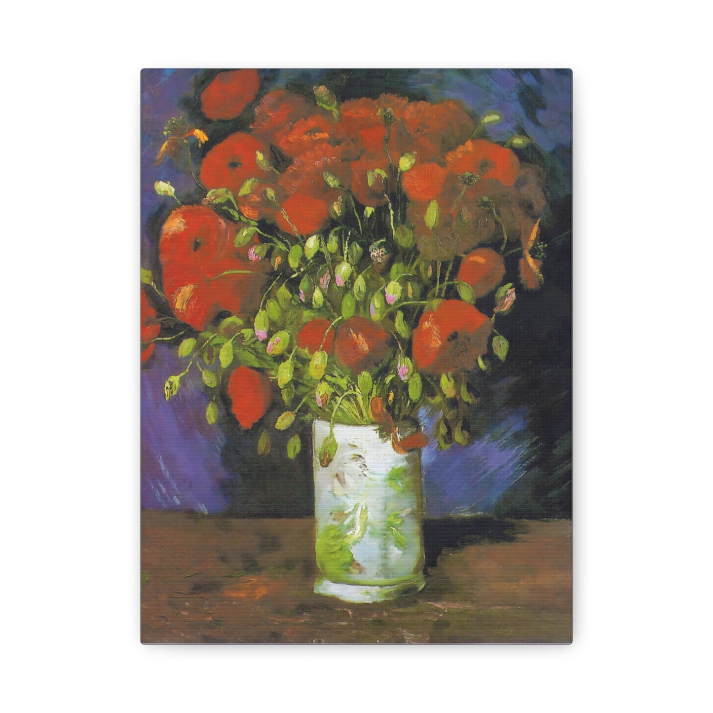 Vase with Poppies By Vincent van Gogh