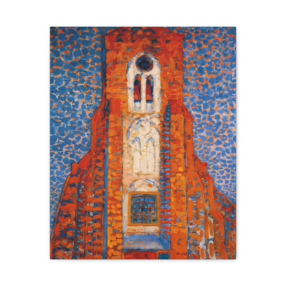 Sun, Church in Zeeland By Mondrian