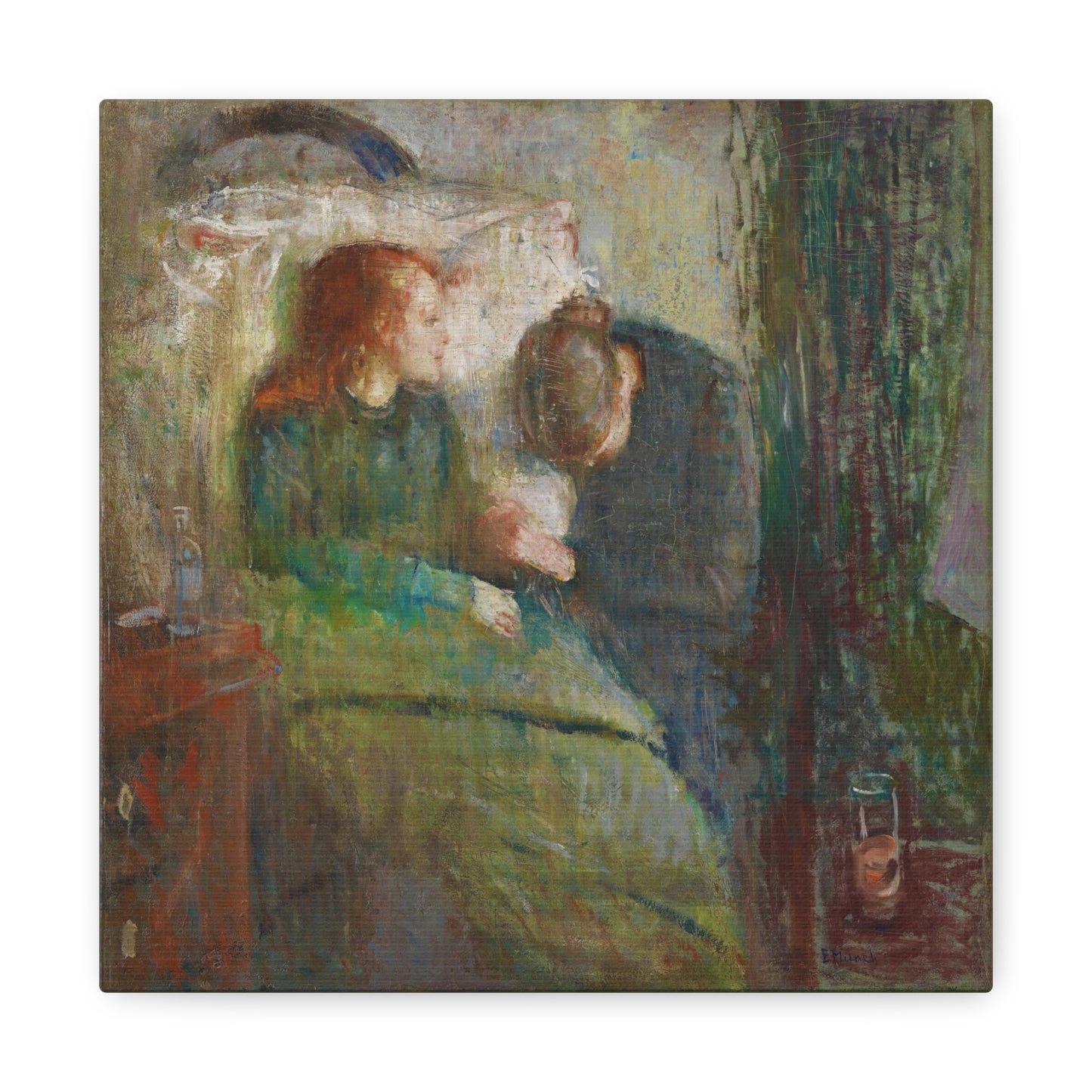 The Sick Child By Edvard Munch