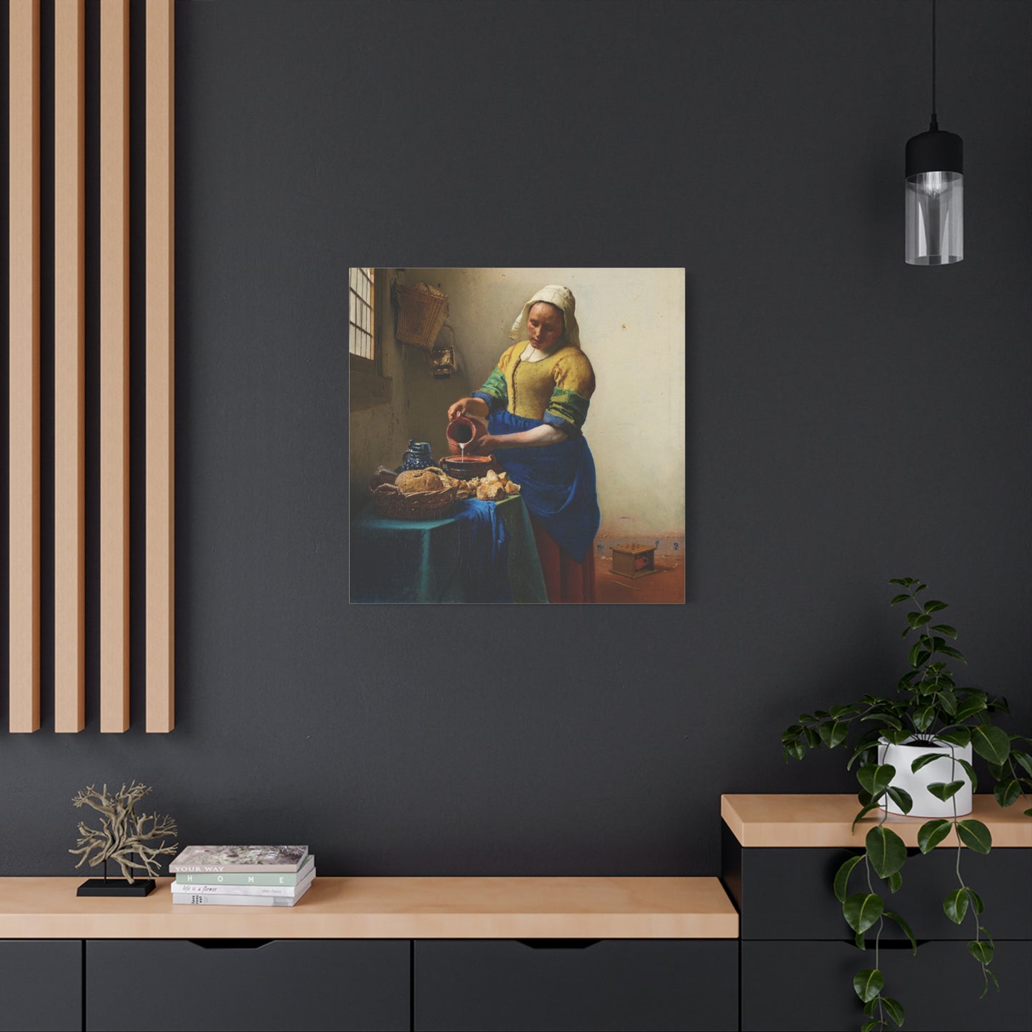 The Milkmaid By Johannes Vermeer