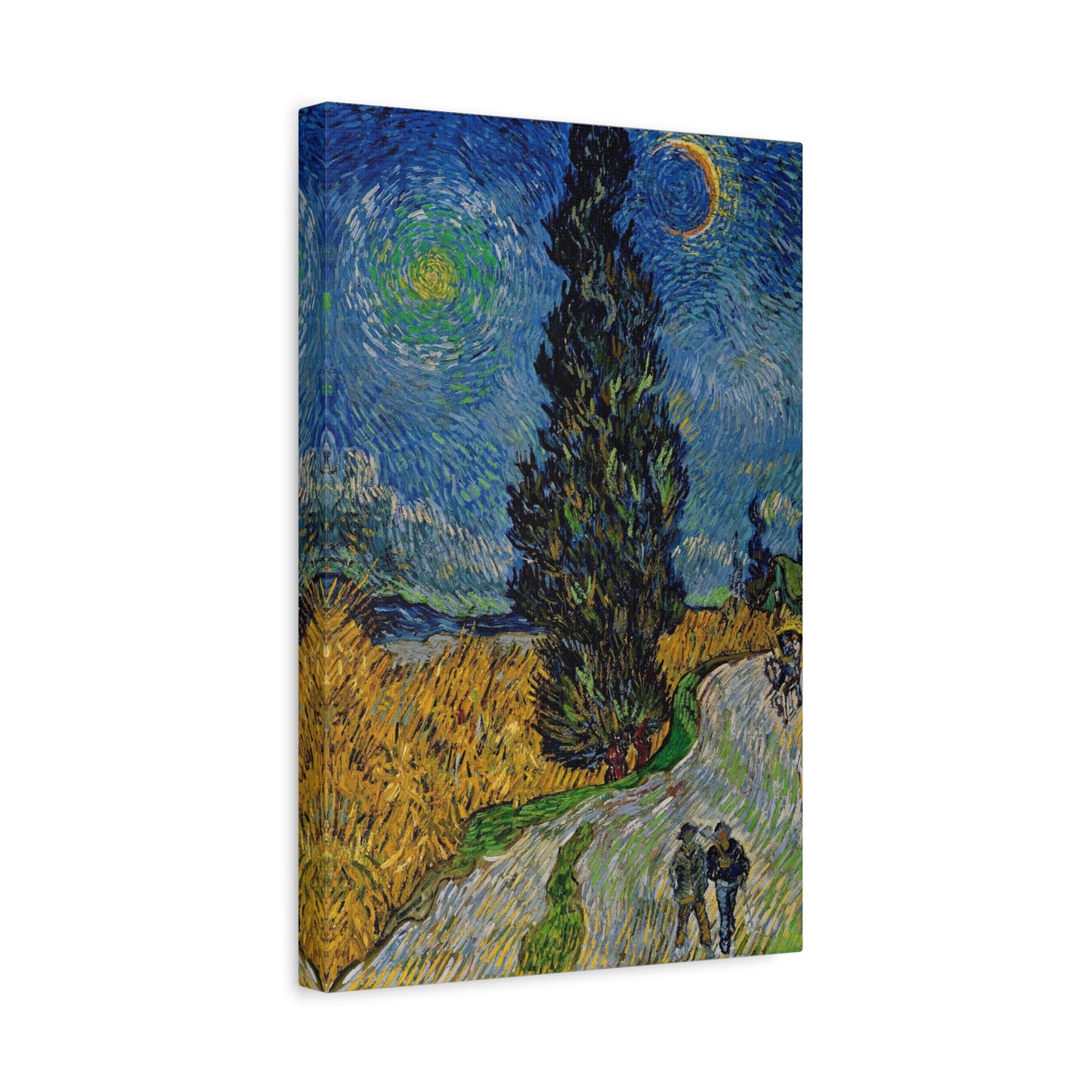 Road with Cypress and Star By Vincent van Gogh