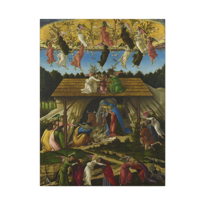 The Mystical Nativity By Sandro Botticelli