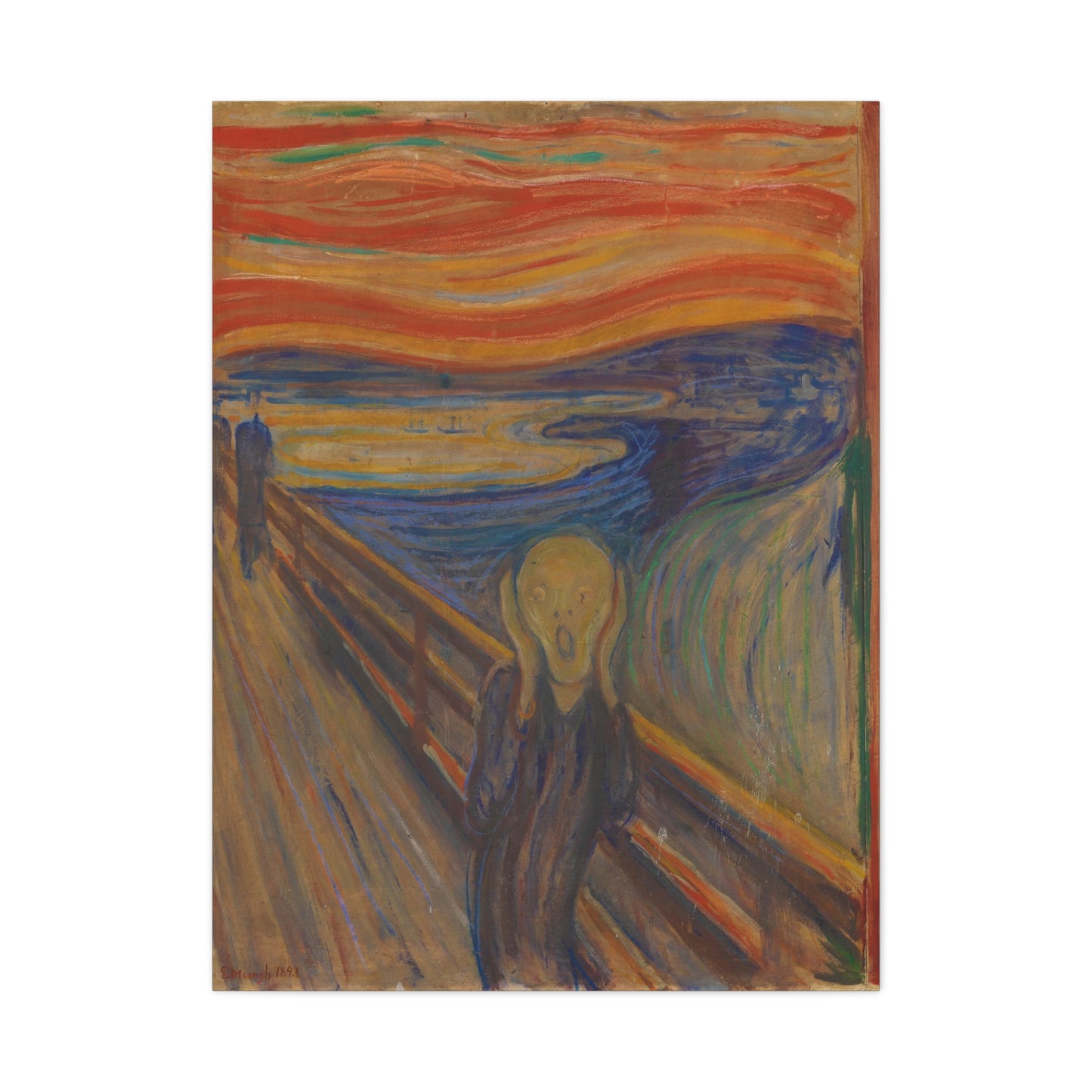 The Scream By Edvard Munch