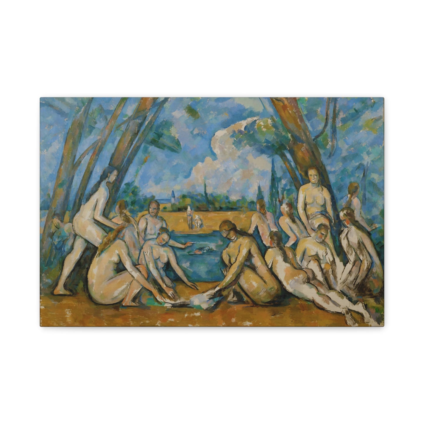 The Large Bathers By Paul Cézanne