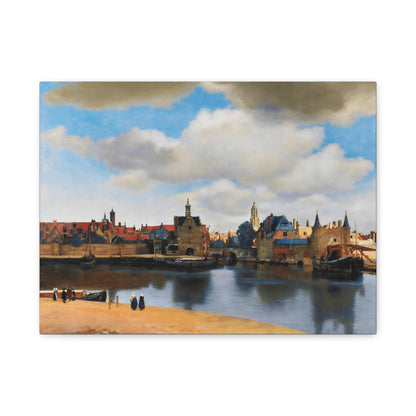 View of Delft By Johannes Vermeer