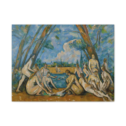 The Large Bathers By Paul Cézanne