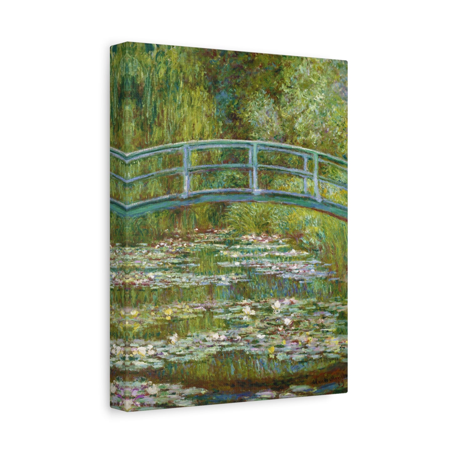 The Water Lily Pond By Claude Monet