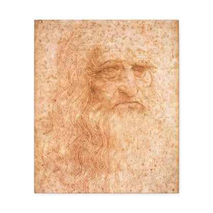 Man in Red Chalk By Leonardo da Vinci