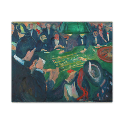 By the Roulette By Edvard Munch