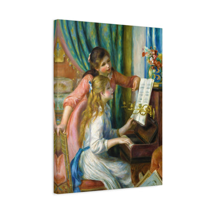 Girls at the Piano By Pierre-Auguste Renoir