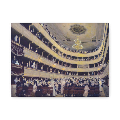 The Old Burgtheater By Gustav Klimt