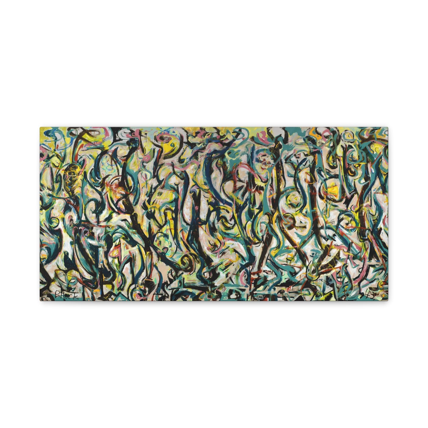 Mural (1943) By Jackson Pollock