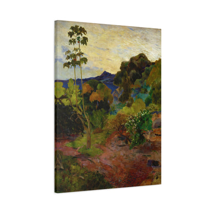 Martinique Landscape By Eugène Henri Paul Gauguin