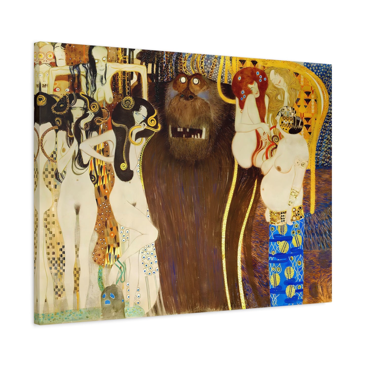 Beethoven Frieze By Gustav Klimt